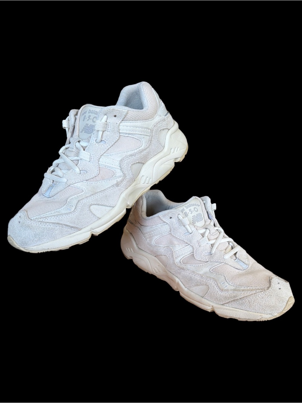 New Balance 850 BEIGE / Off-White Retro Lifestyle sneakers men’s size 10.5